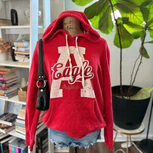 Red American Eagle Hoodie – Casual Essential